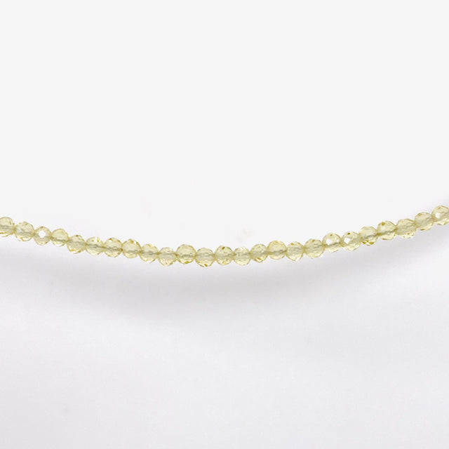 Micro Bead Necklace - Lemon Quartz - Nature's Magick