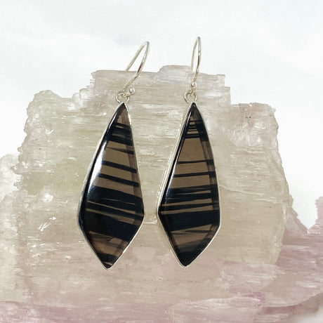 Midnight Obsidian Freeform Earrings KEGJ1502 - Nature's Magick