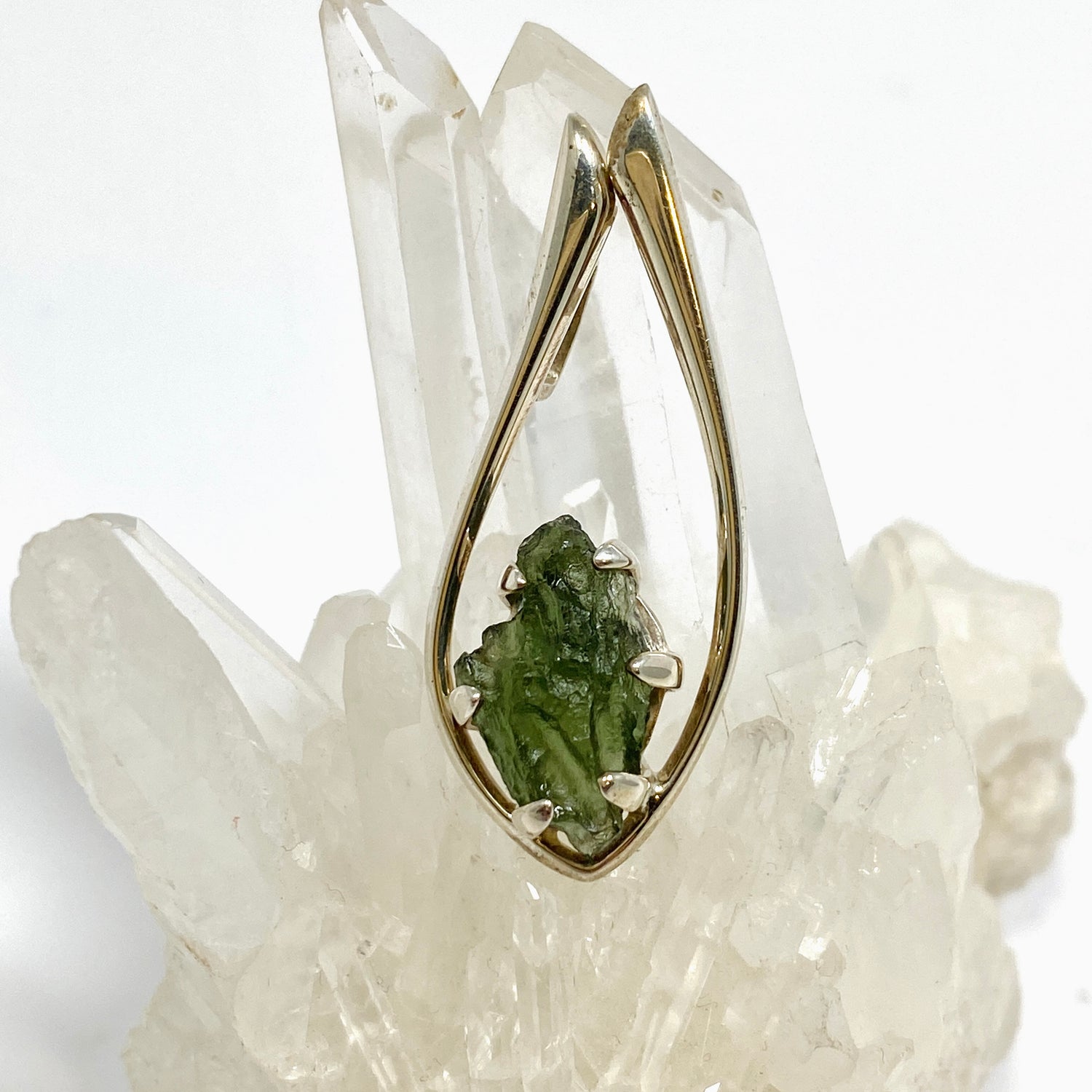 Moldavite Crystal Pendant BTP-97