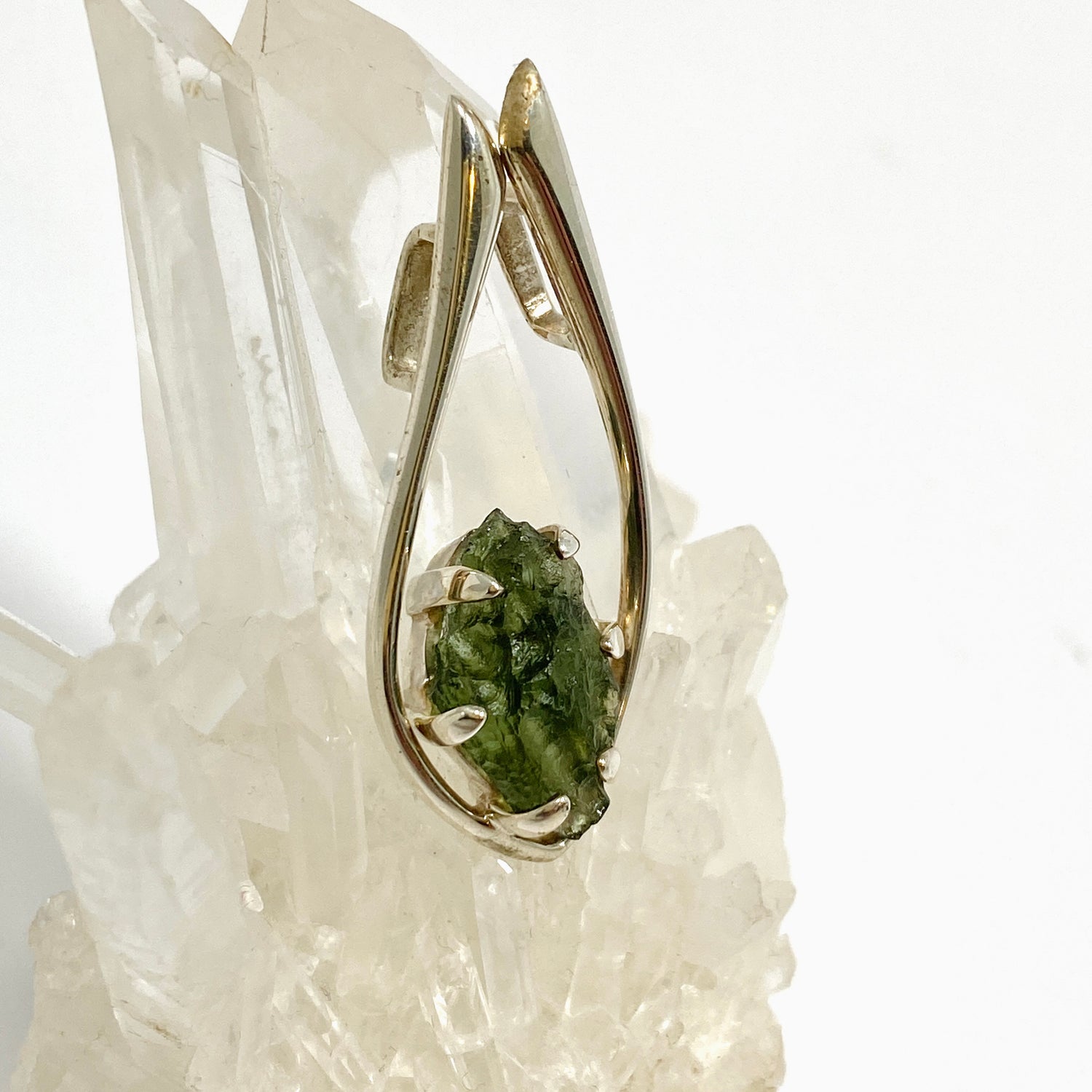 Moldavite Crystal Pendant BTP-97