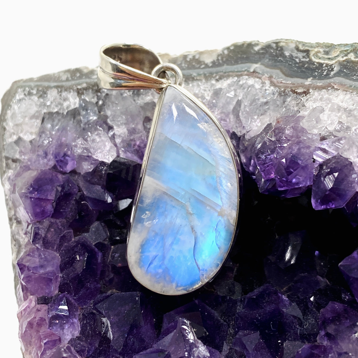 Moonstone Freeform Cabochon Pendant THP-26