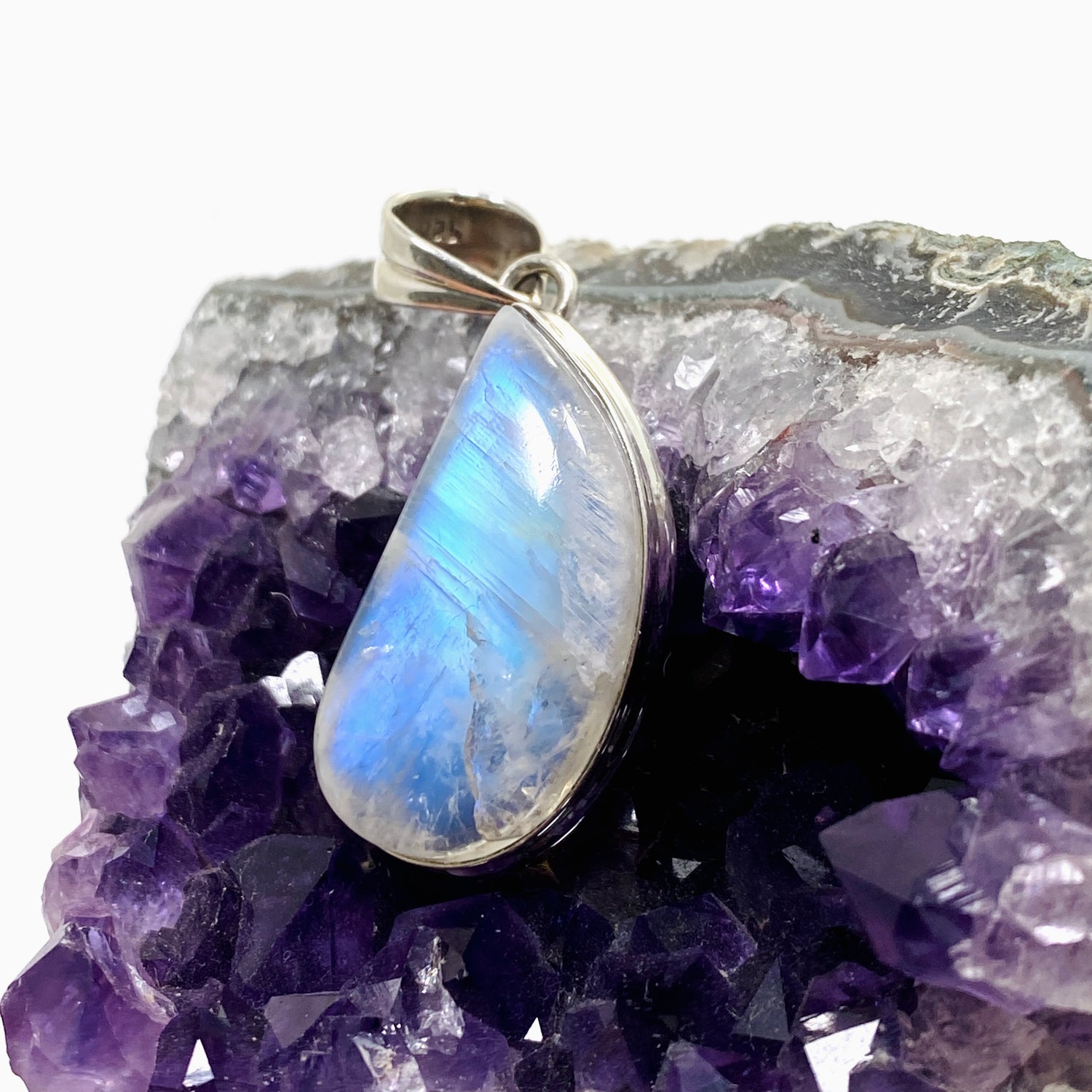 Moonstone Freeform Cabochon Pendant THP-26
