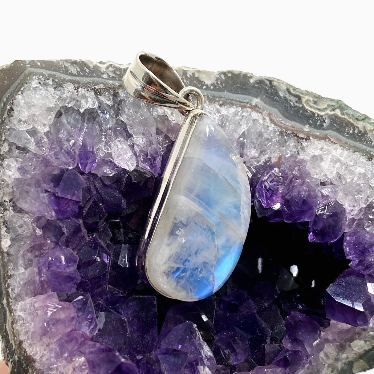 Moonstone Freeform Cabochon Pendant THP-26