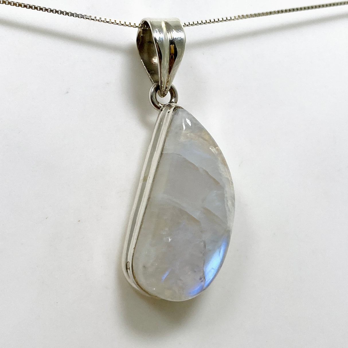 Moonstone Freeform Cabochon Pendant THP-26