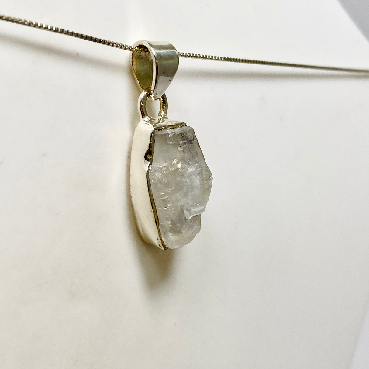 Moonstone Raw Crystal Pendant PPGJ1112