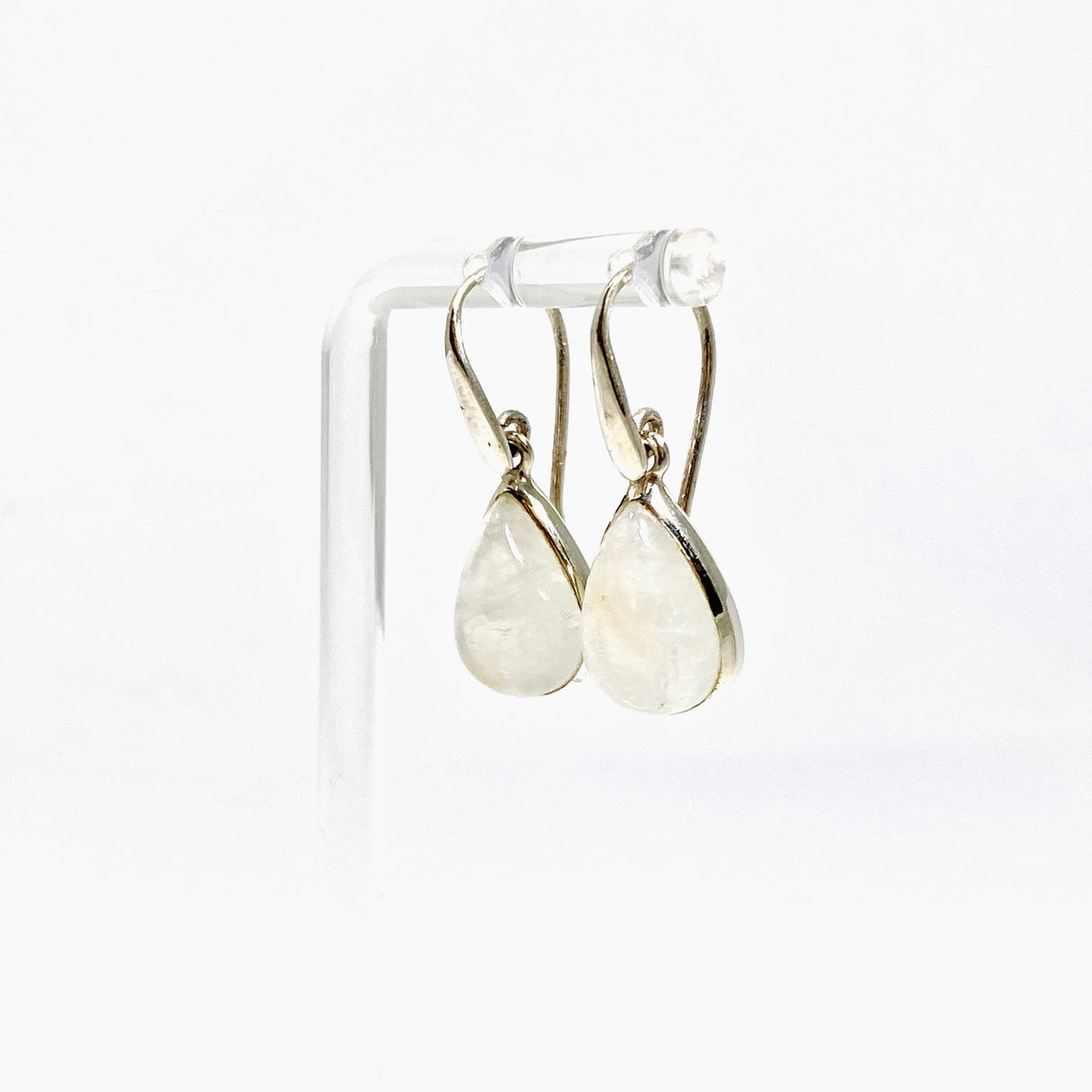 Moonstone Teardrop Cabochon Earrings PEGJ393