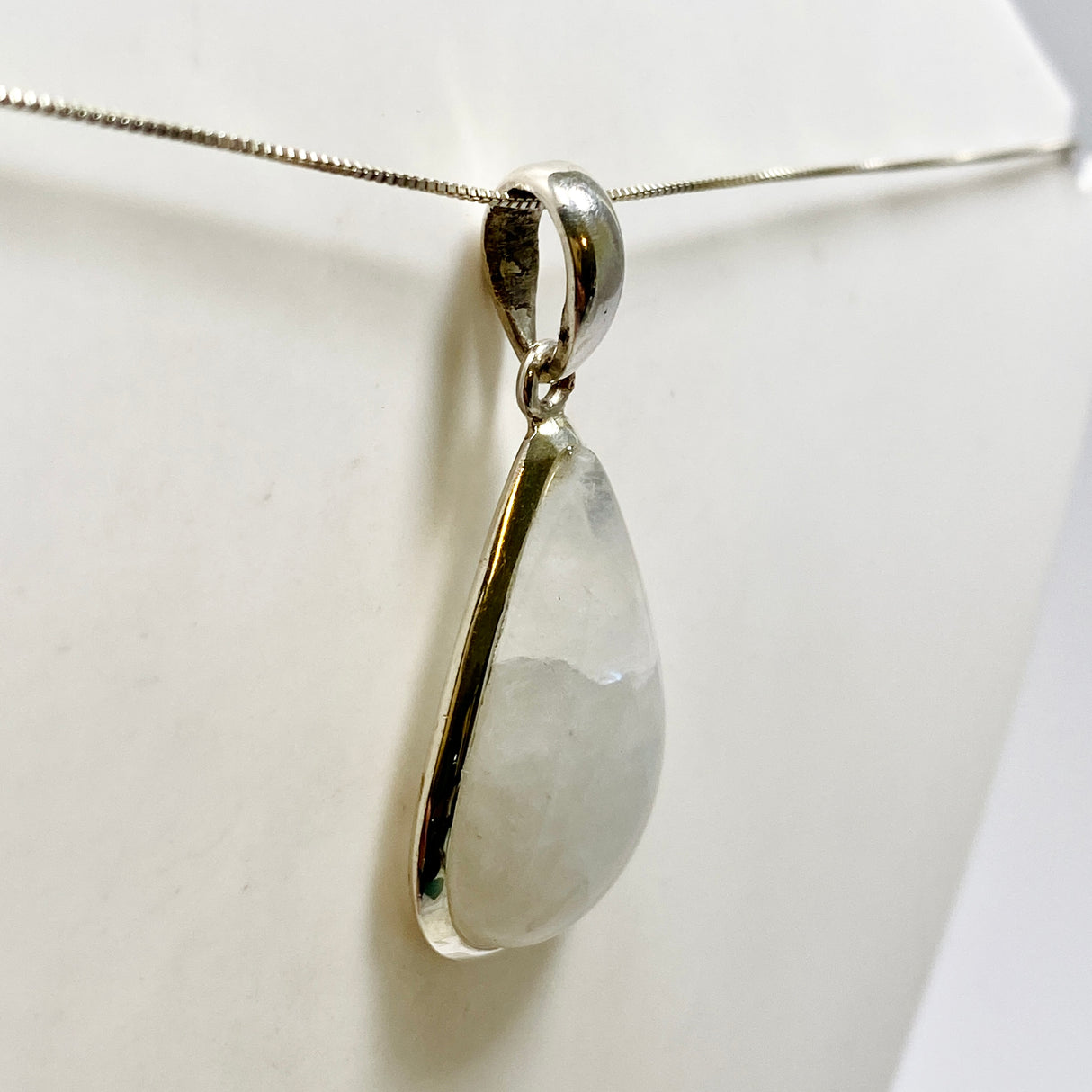 Moonstone Teardrop Cabochon Pendant THP-32