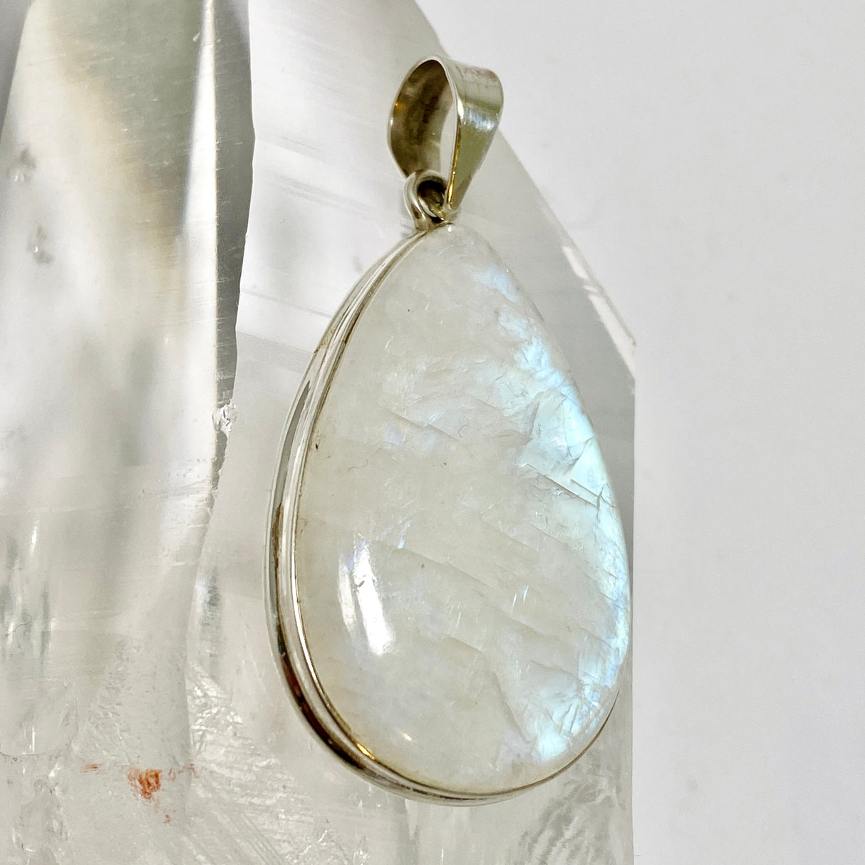 Moonstone Teardrop Cabochon Pendant THP-33