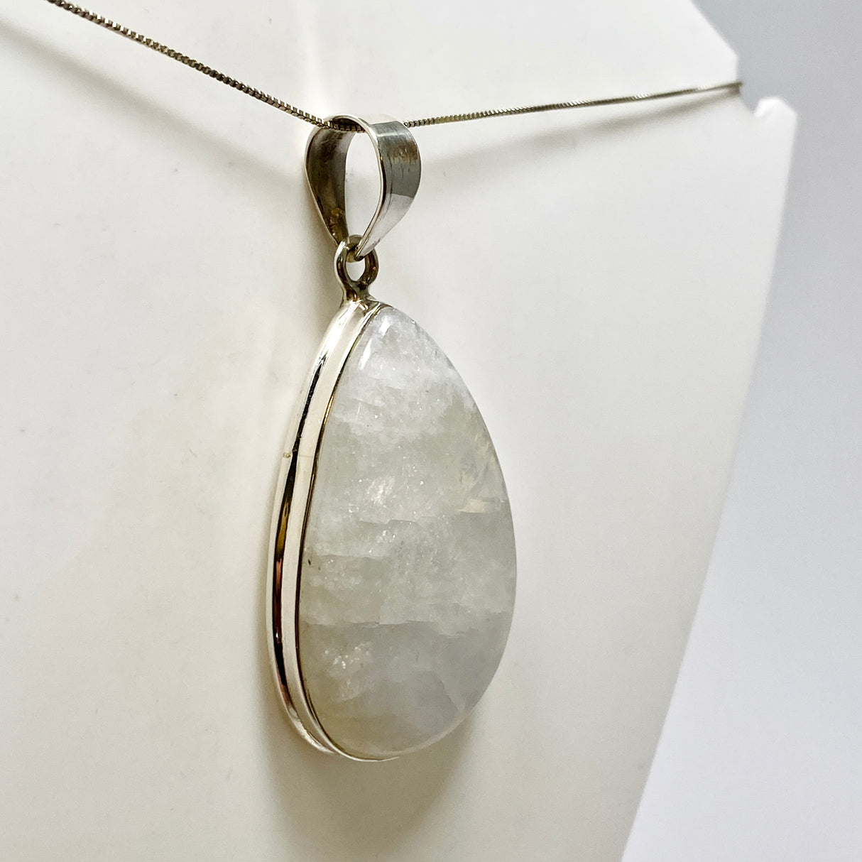 Moonstone Teardrop Cabochon Pendant THP-33