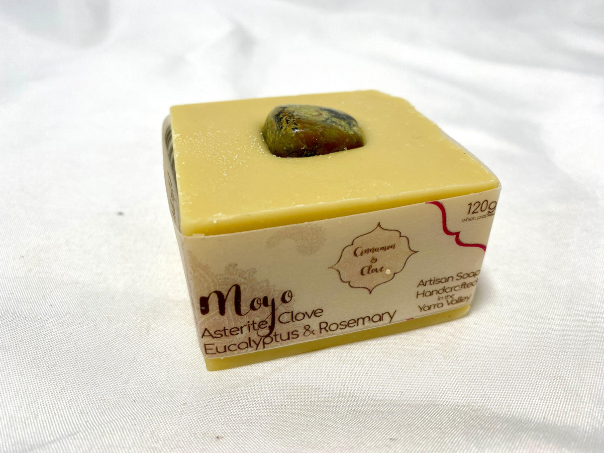 NEW!! Handmade Crystal Soap Bar "Moyo" - Asterite - Nature's Magick