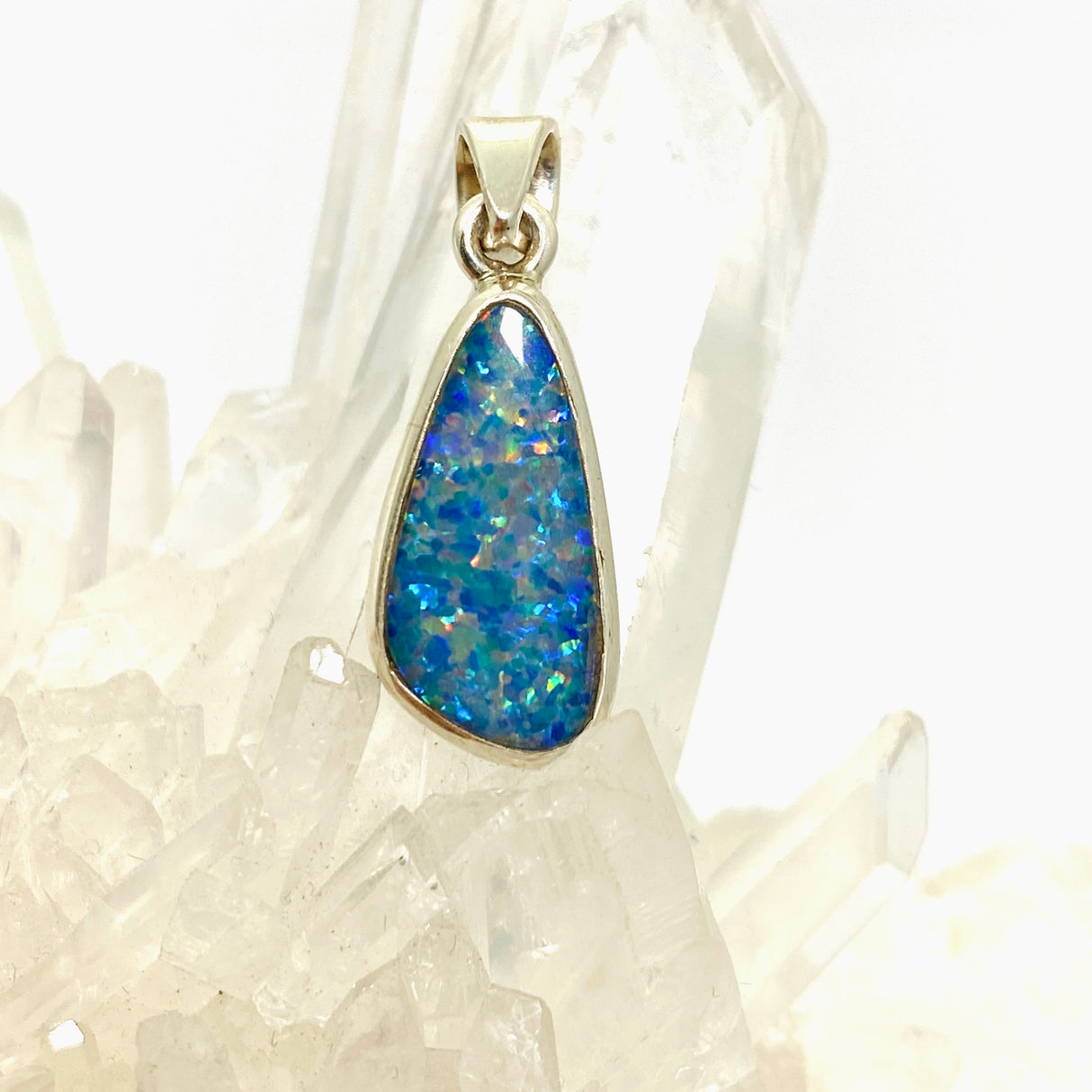 Opal Doublet Freeform Cabochon Pendant (Lightning Ridge) PPGJ1002