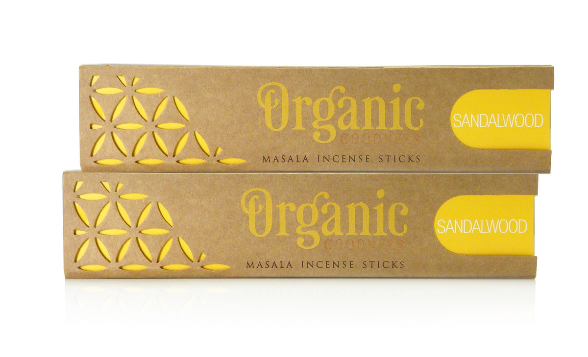 Organic Goodness Sandalwood Masala Incense 15g by Nature's Magick