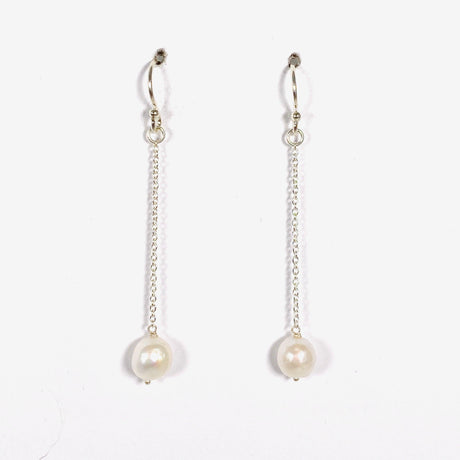 Pearl drop earrings E2590 - Nature's Magick