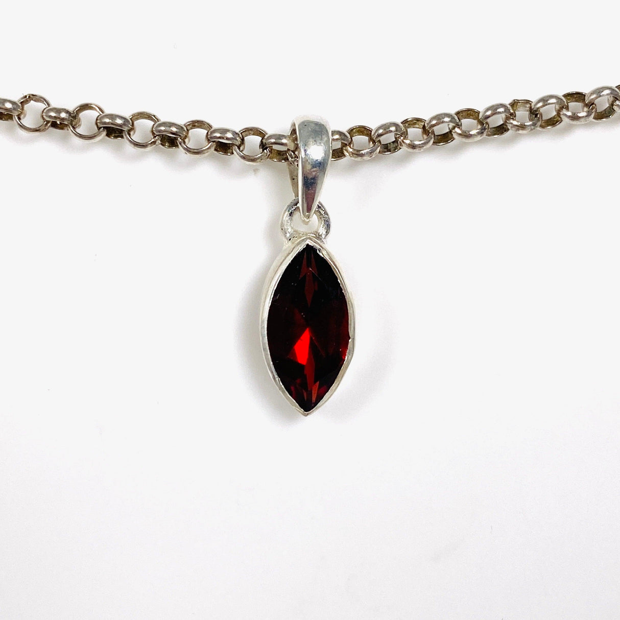 Petite Marquise Faceted Pendant G2126M - Nature's Magick