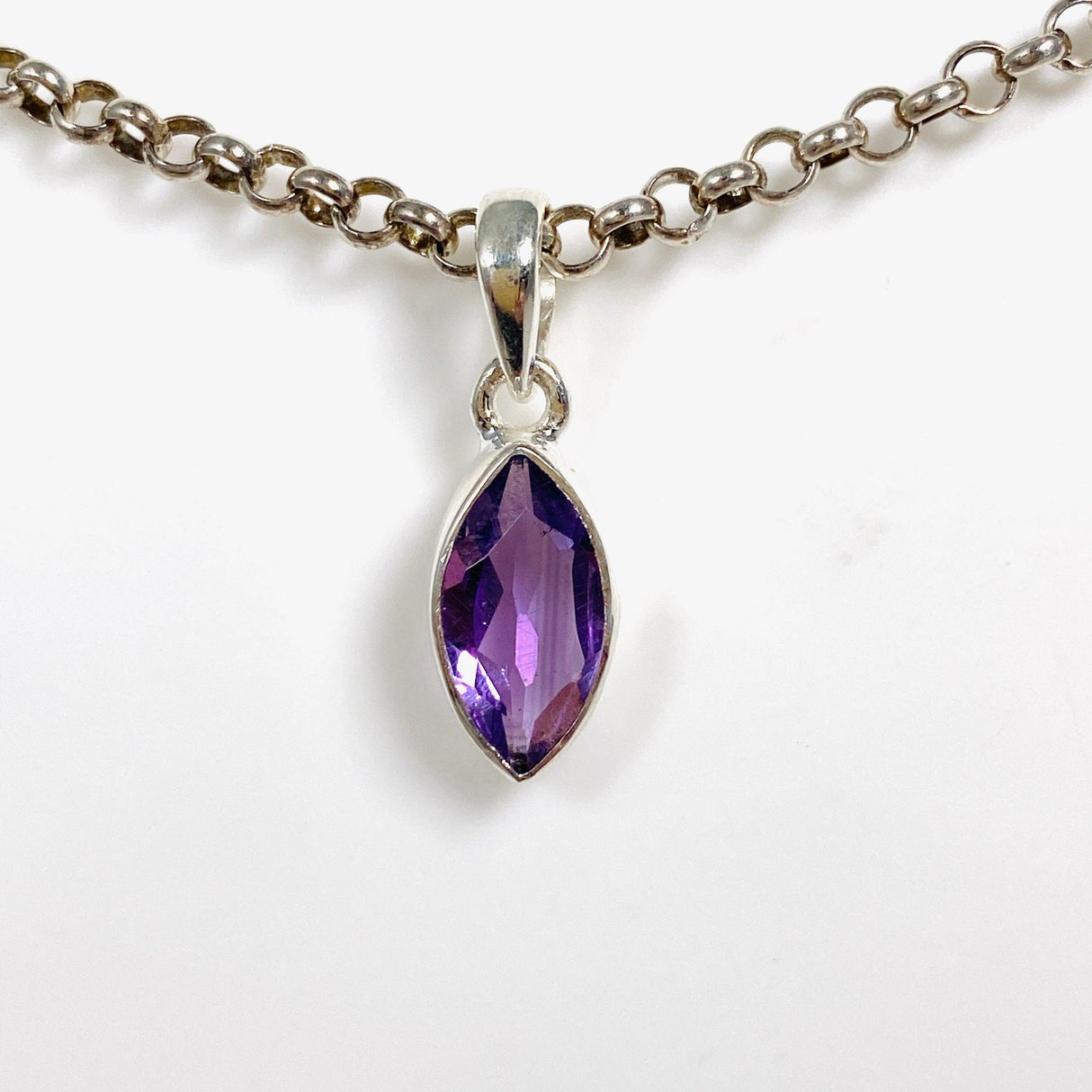 Petite Marquise Faceted Pendant G2126M - Nature's Magick