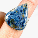 Pietersite teardrop ring s.9 KRGJ2760 - Nature's Magick