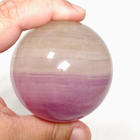 Pink and Yellow Fluorite Sphere FLS-11 - Nature's Magick