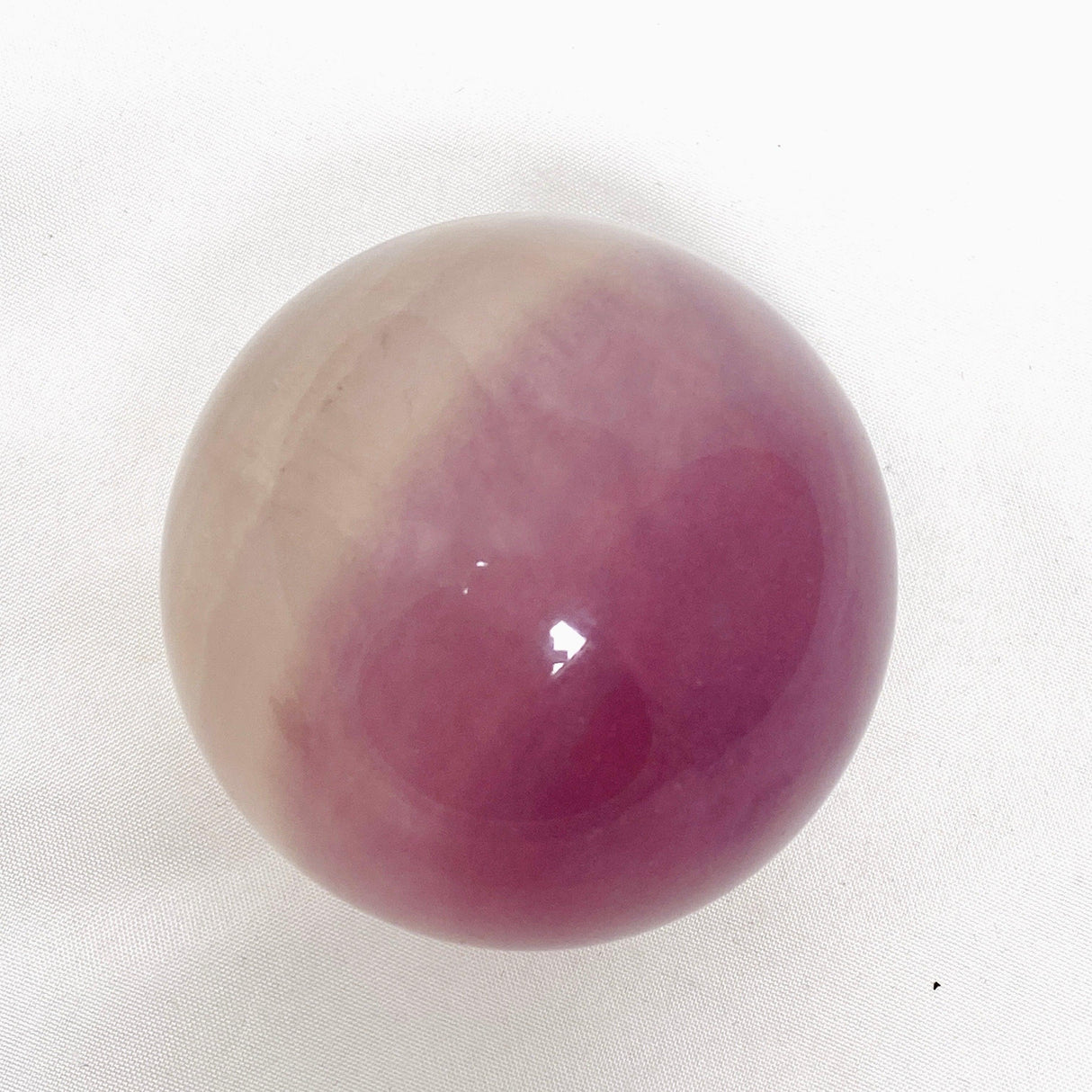 Pink and Yellow Fluorite Sphere FLS-11 - Nature's Magick