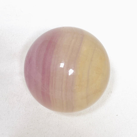 Pink and Yellow Fluorite Sphere FLS-12 - Nature's Magick