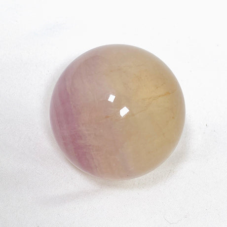 Pink and Yellow Fluorite Sphere FLS-12 - Nature's Magick