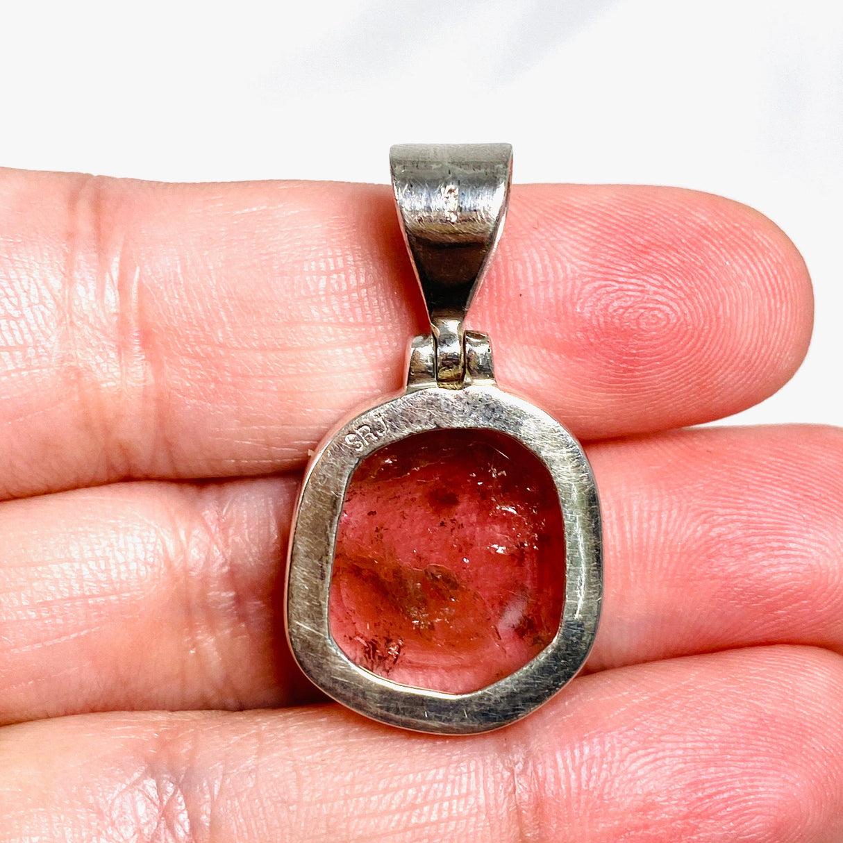 Pink Tourmaline Faceted Pendant PPGJ579 - Nature's Magick