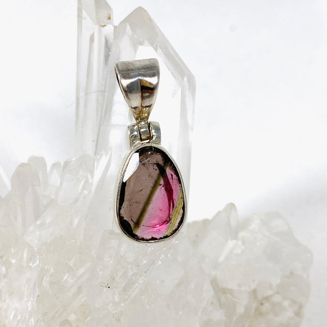 Pink Tourmaline Faceted Pendant PPGJ583 - Nature's Magick