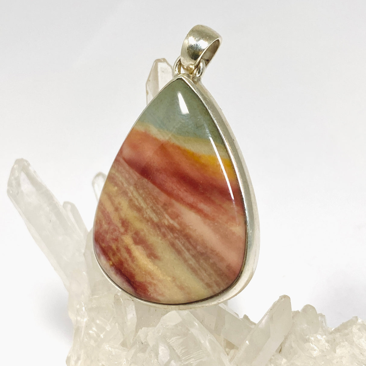Polychrome Jasper Teardrop Pendant PPGJ1327