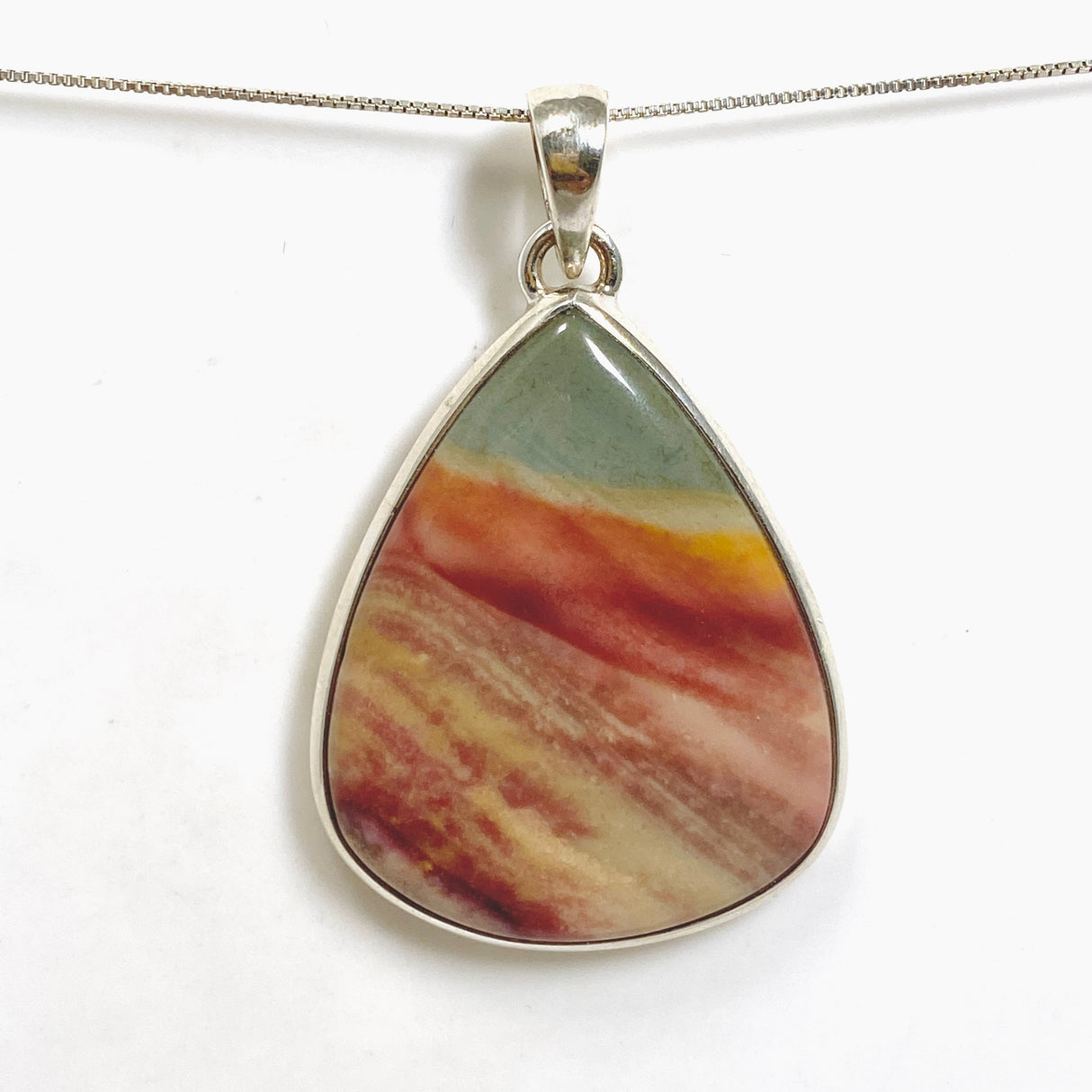 Polychrome Jasper Teardrop Pendant PPGJ1327