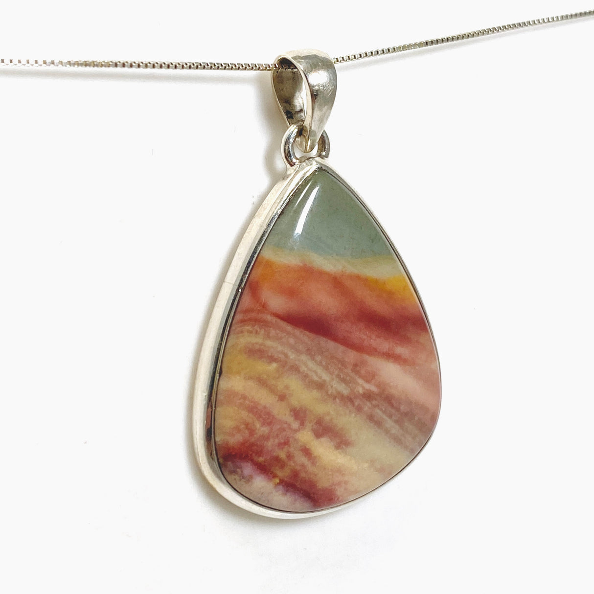 Polychrome Jasper Teardrop Pendant PPGJ1327