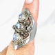 Boho Style Moonstone Multi-Stone Ring Size 8.5 R4068