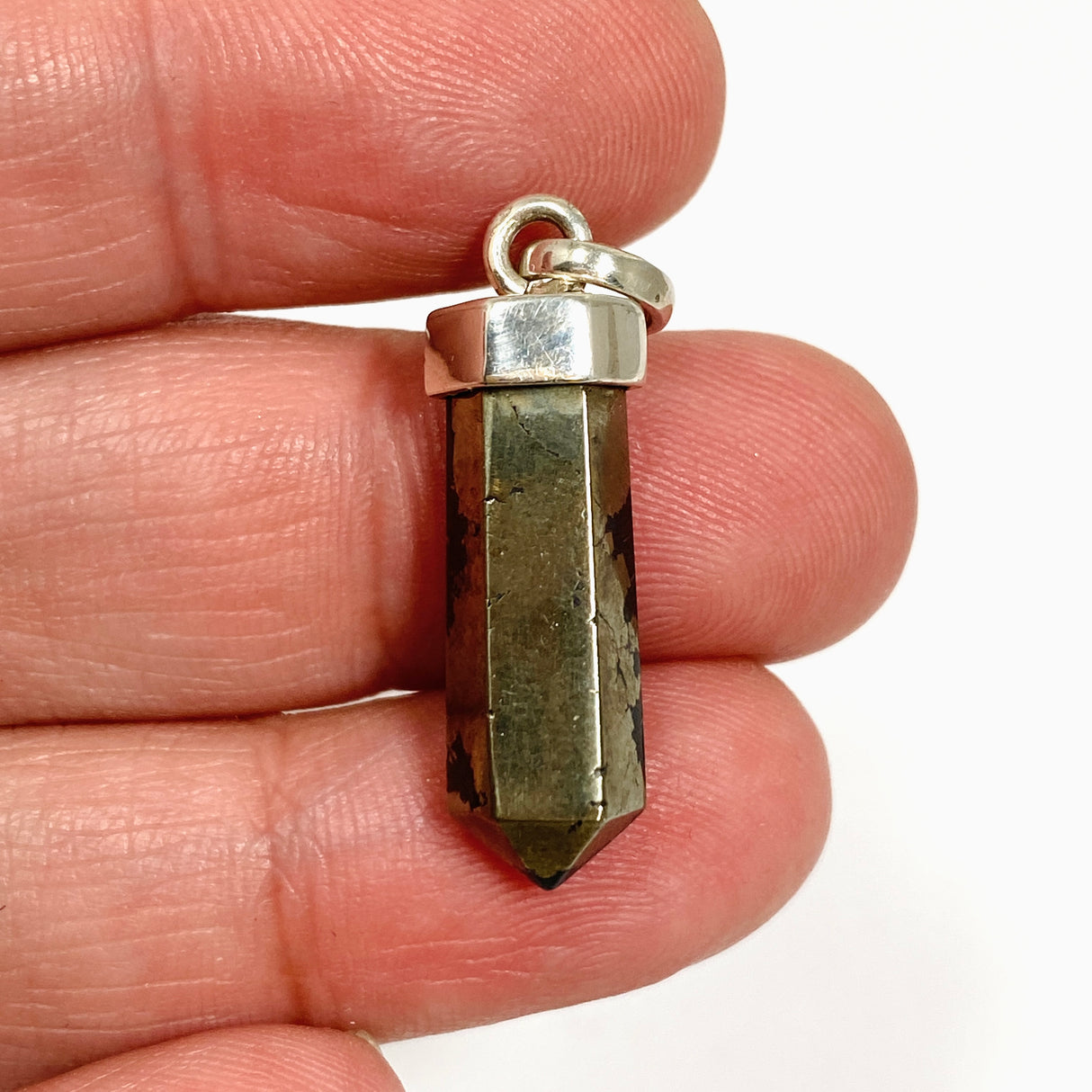 Pyrite Capped Point Pendant PPGJ1237