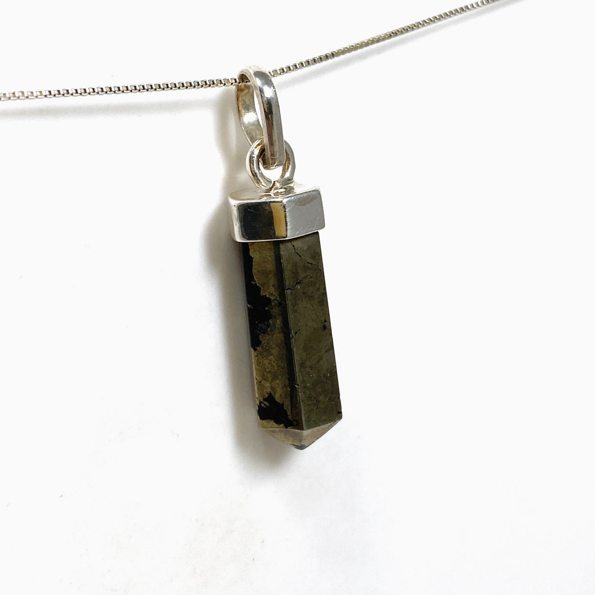 Pyrite Capped Point Pendant PPGJ1237
