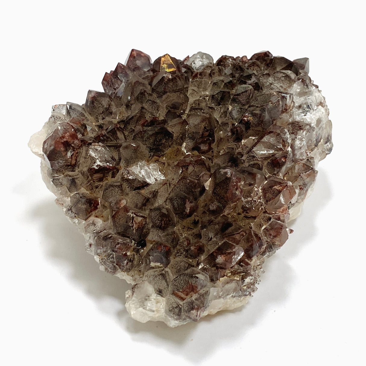 Red Hematite Phantom Quartz Cluster - Zambia CR3720