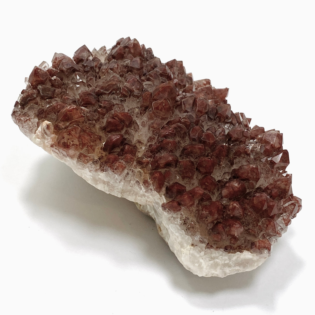 Red Hematite Phantom Quartz Cluster - Zambia CR3721