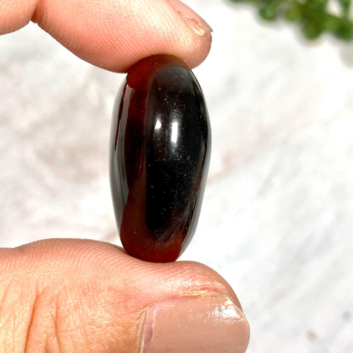 Red Tigers Eye heart - Nature's Magick