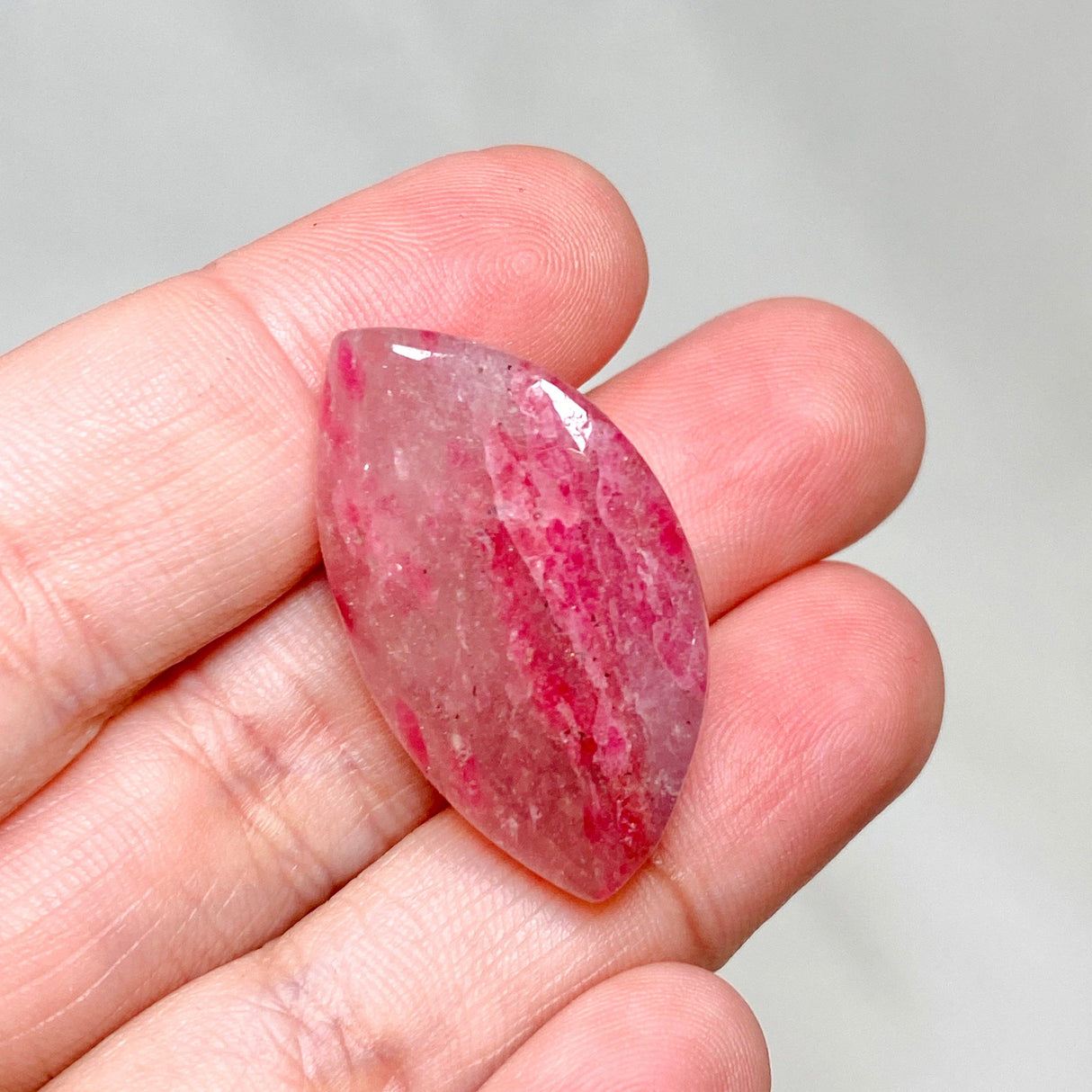 Rhodonite in Quartz Petal RHQP-01 - Nature's Magick