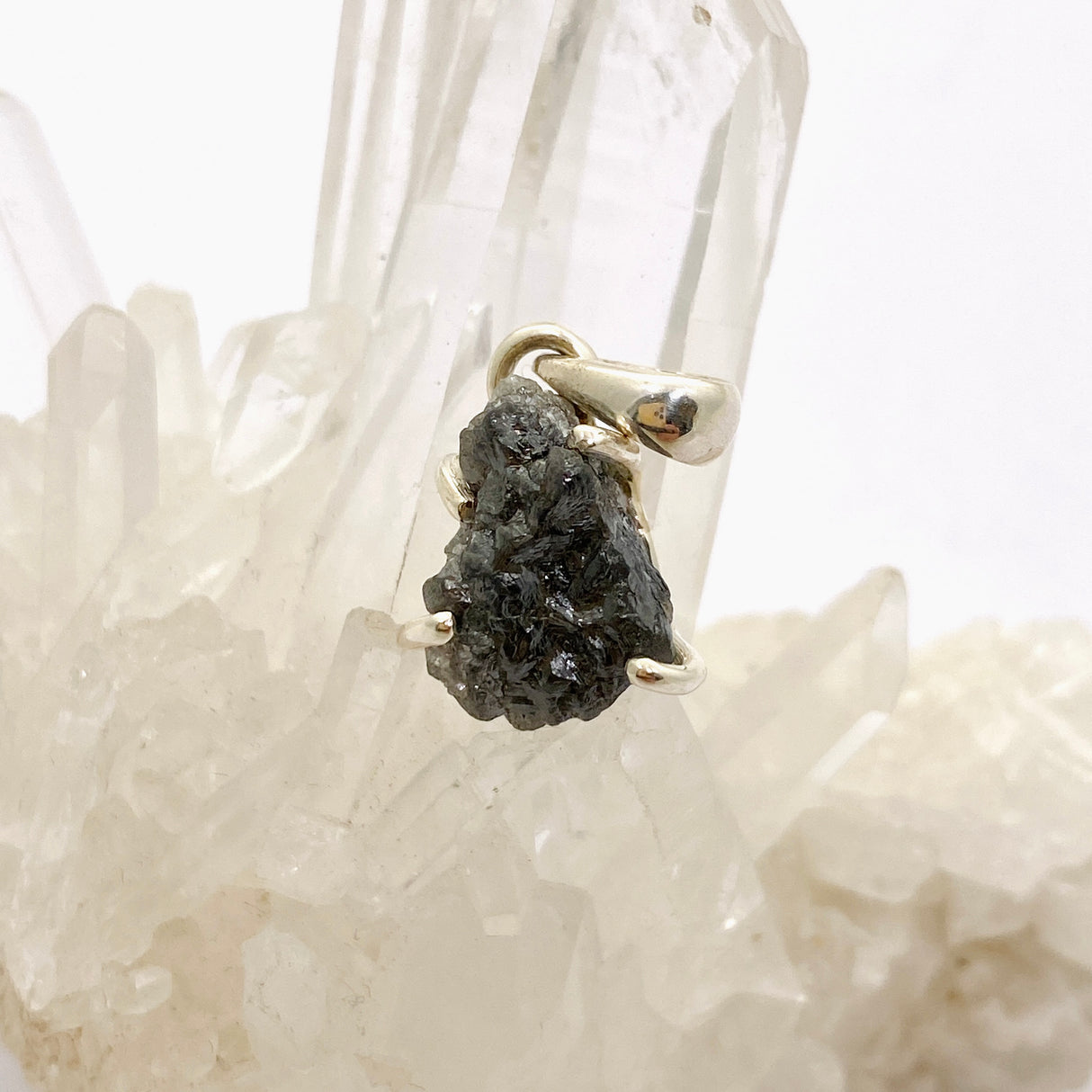 Rough Diamond Freeform Raw Pendant PPGJ1037