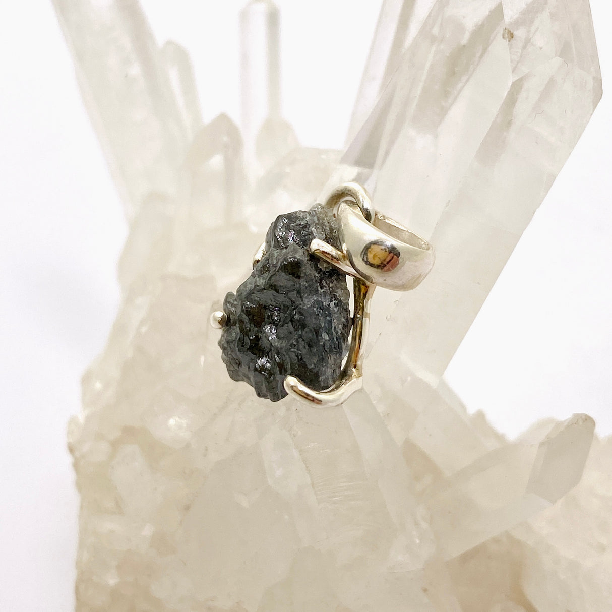 Rough Diamond Freeform Raw Pendant PPGJ1037