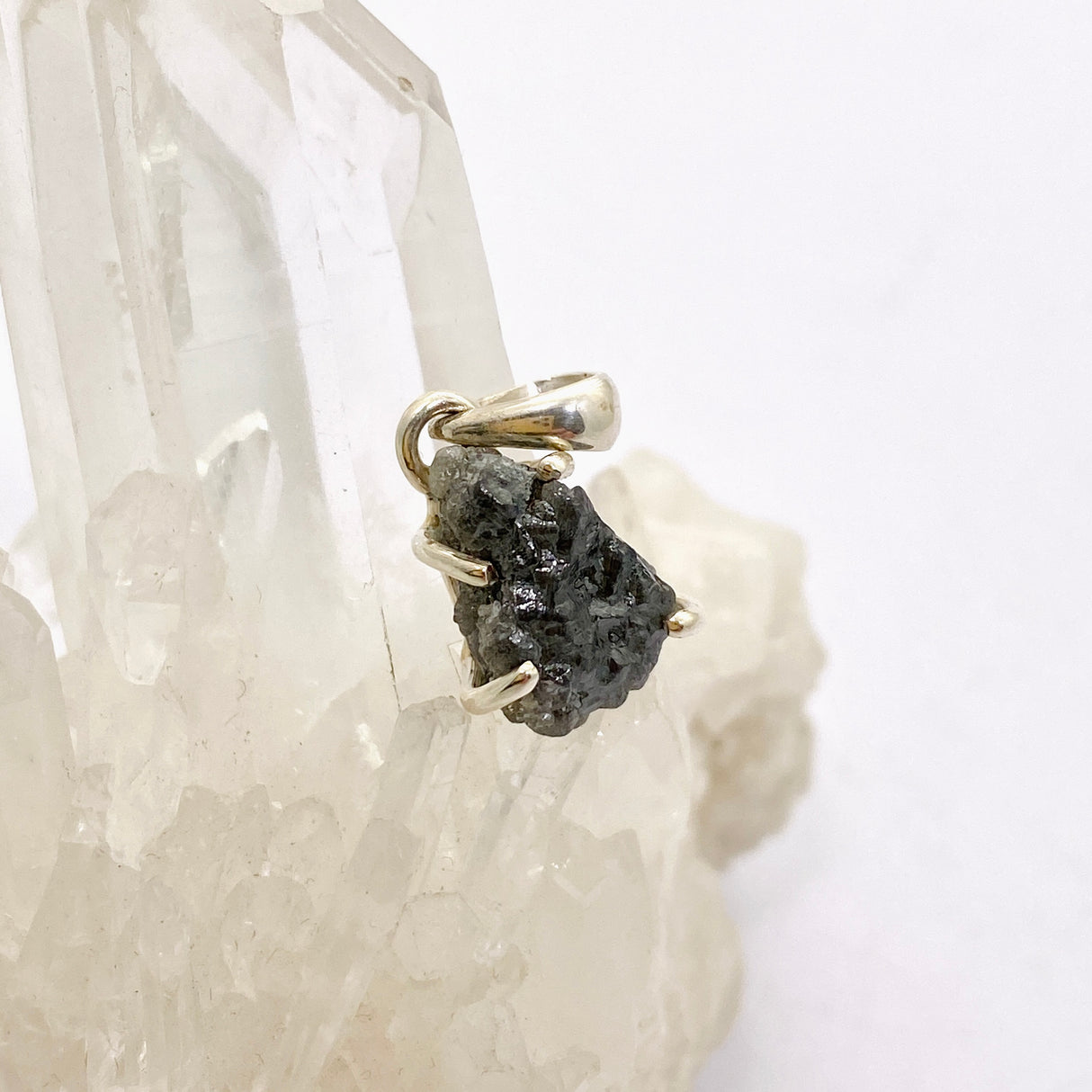 Rough Diamond Freeform Raw Pendant PPGJ1037