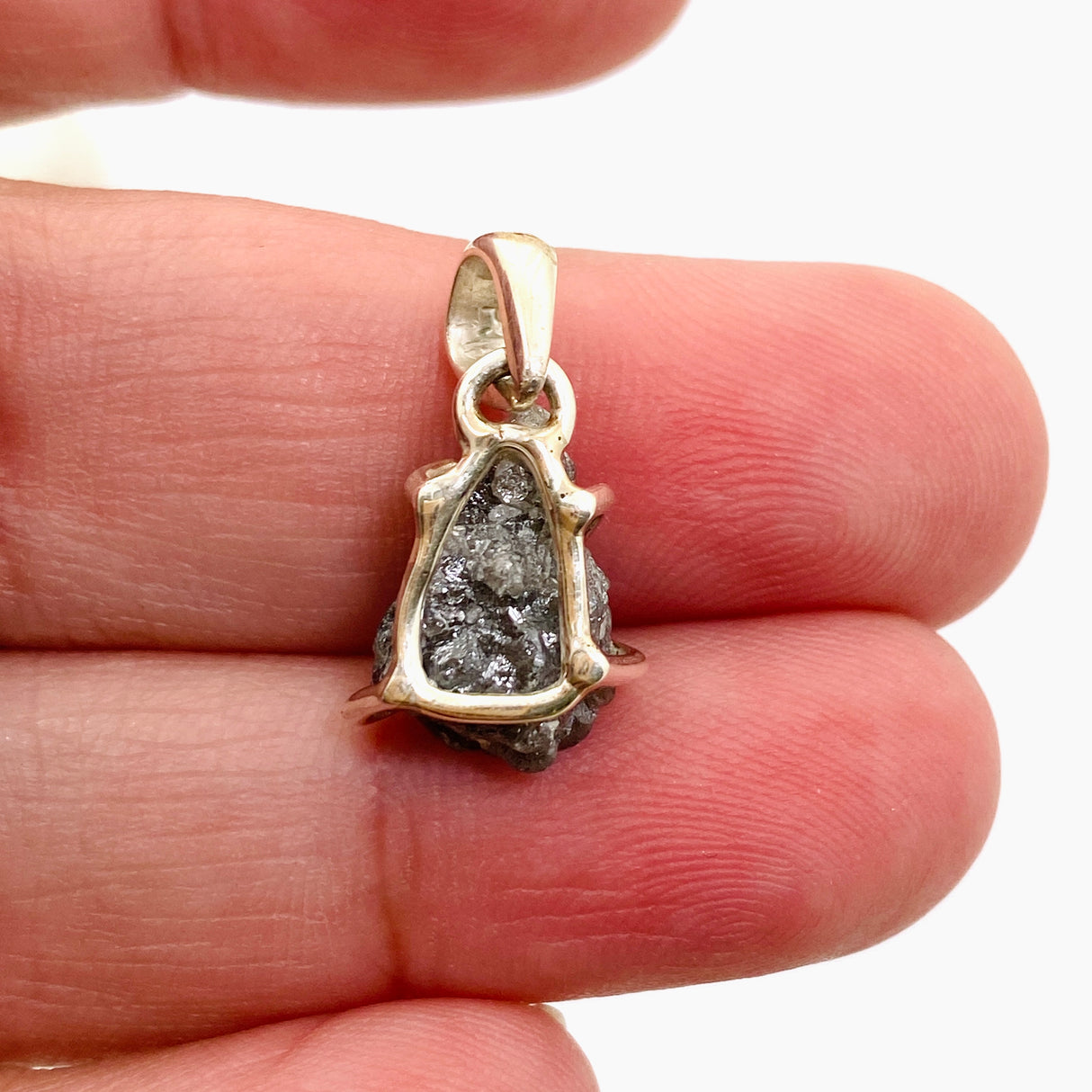 Rough Diamond Freeform Raw Pendant PPGJ1037