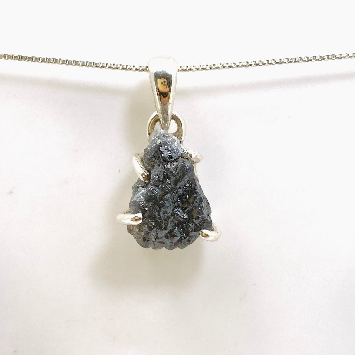 Rough Diamond Freeform Raw Pendant PPGJ1037