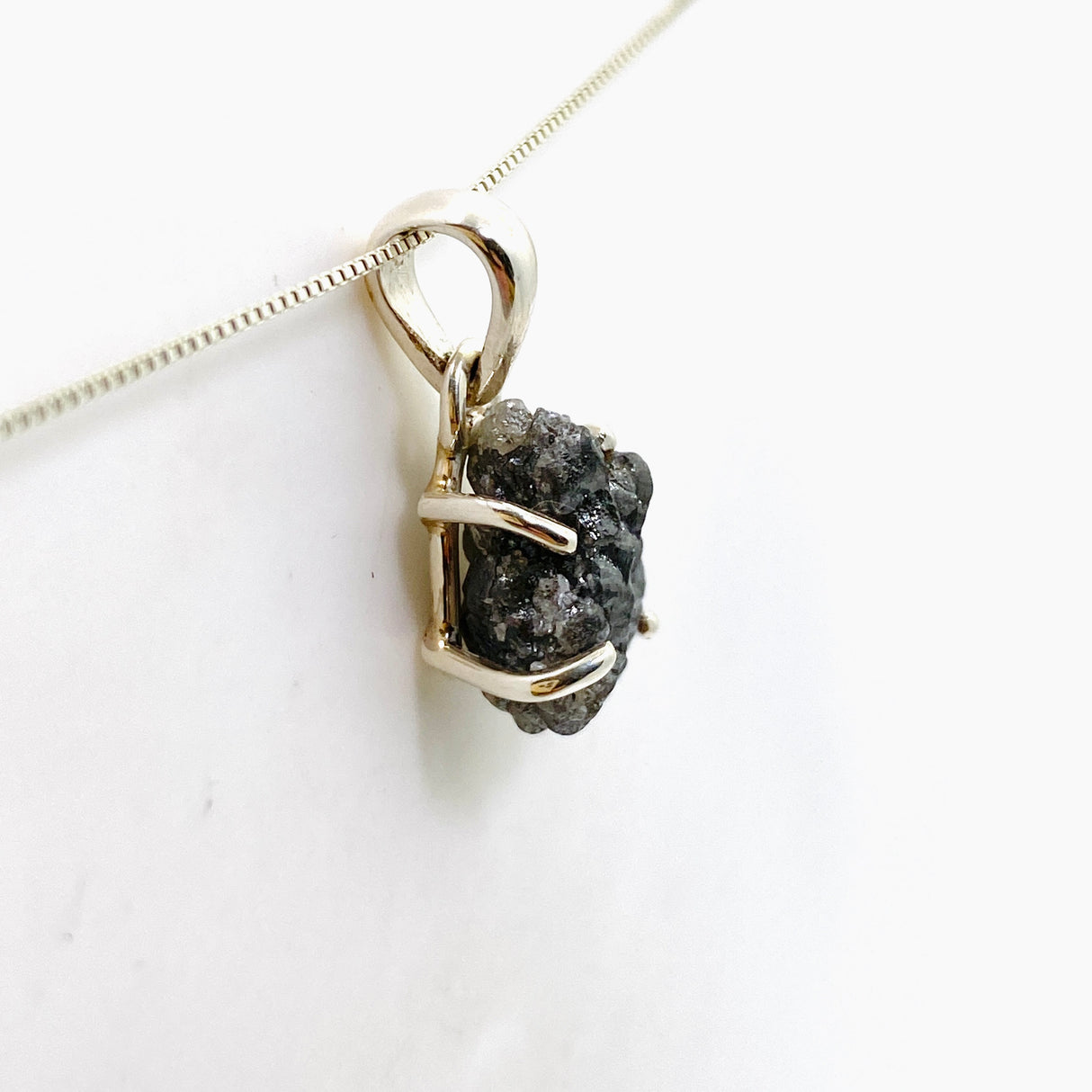 Rough Diamond Freeform Raw Pendant PPGJ1037