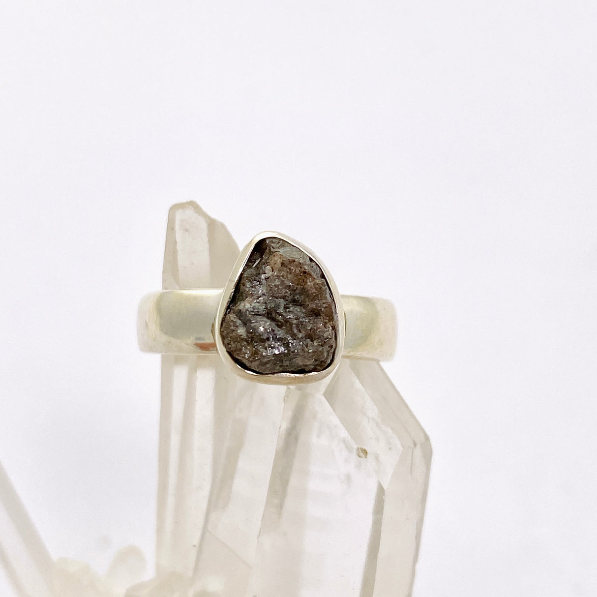 Rough Diamond Freeform Raw Ring Size 6.5 PRGJ885