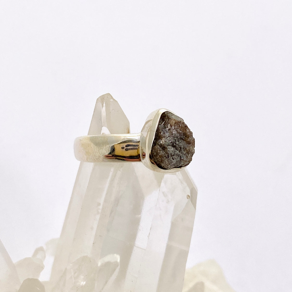 Rough Diamond Freeform Raw Ring Size 6.5 PRGJ885