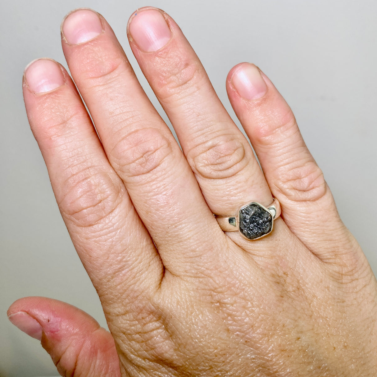 Rough Diamond Freeform Raw Ring Size 7 PRGJ884