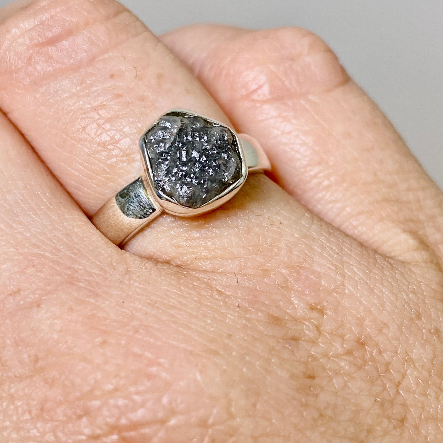 Rough Diamond Freeform Raw Ring Size 7 PRGJ884