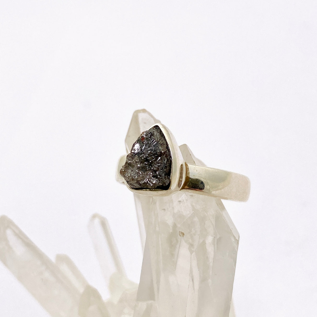 Rough Diamond Teardrop Raw Ring Size 8 PRGJ883