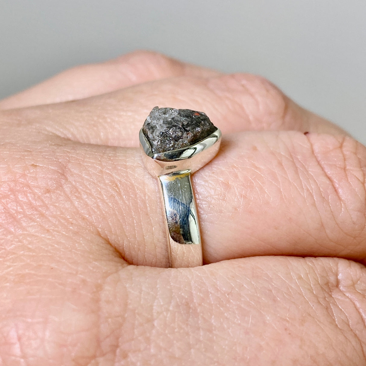 Rough Diamond Teardrop Raw Ring Size 8 PRGJ883