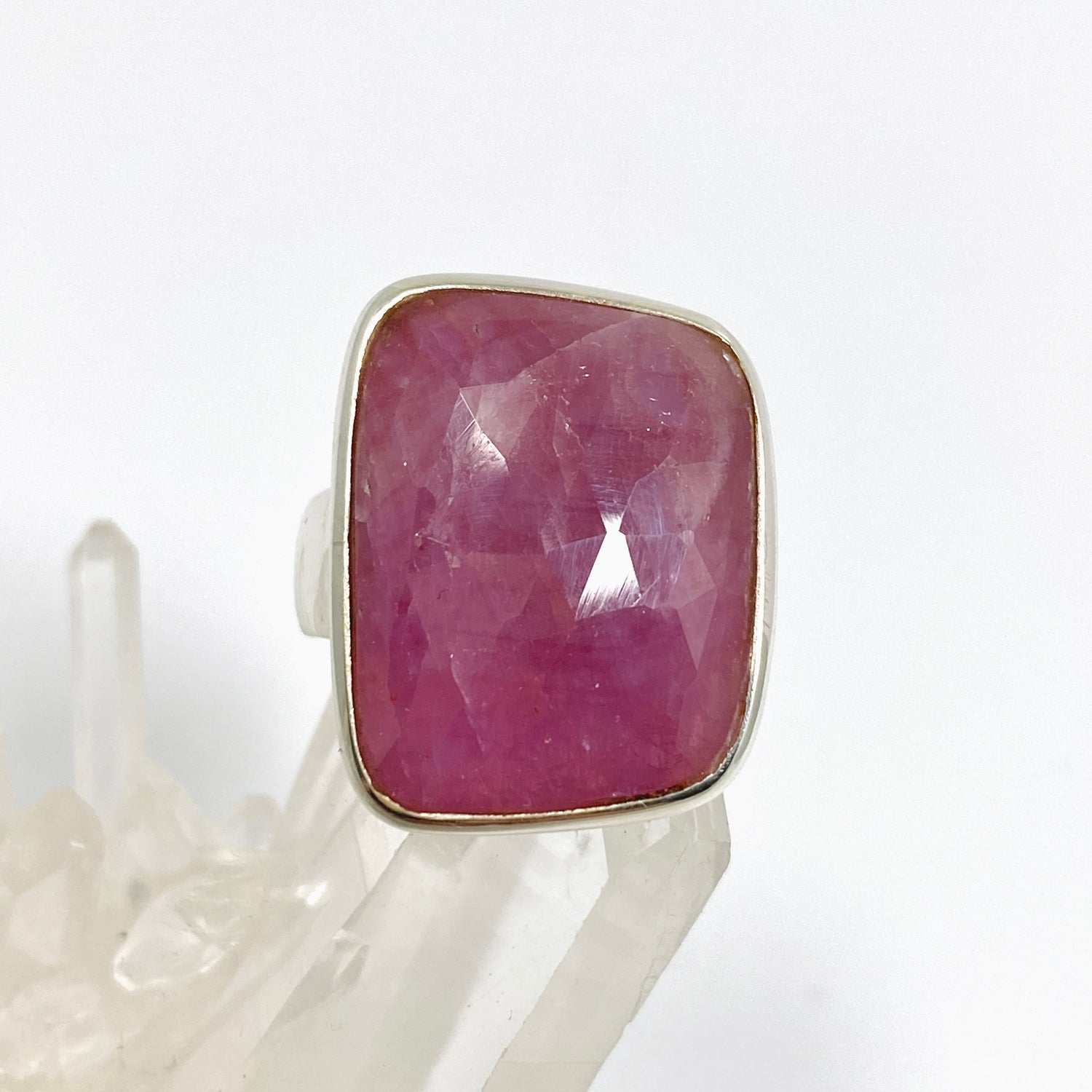 Ruby Freeform Faceted Ring Size 9.5 PRGJ984