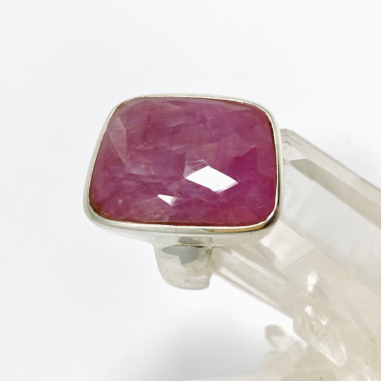 Ruby Freeform Faceted Ring Size 9.5 PRGJ984